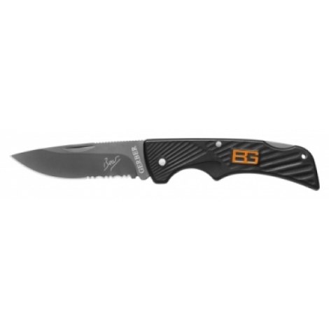 Veitsi Gerber Bear Grylls Compact Scout terähampailla