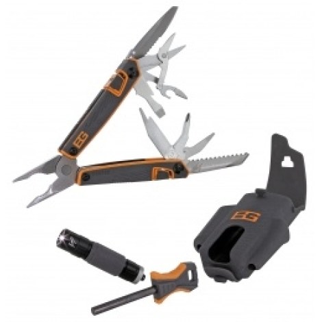 Setti Gerber BEAR GRYLLS (sisältää monitoimityökalun, sytyttimen ja taskulampun)