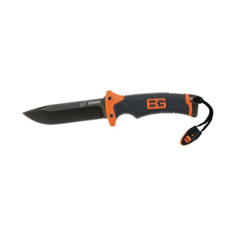 Veitsi Gerber Bear Grylls Ultimate piikivellä, kipinänä tekoon