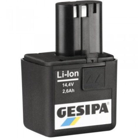 Akku Gesipa 1457269; 14,4V, 2,6 Ah; Li-ion