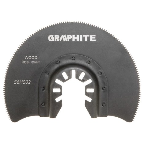 Puolipyöreä segmenttisahanterä Graphite 56H002; 85 mm