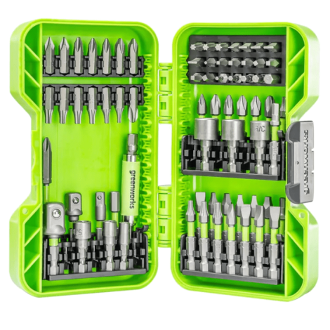 Iskuhylsysarja Greenworks APT-70IRDK-GW; 70 kpl.