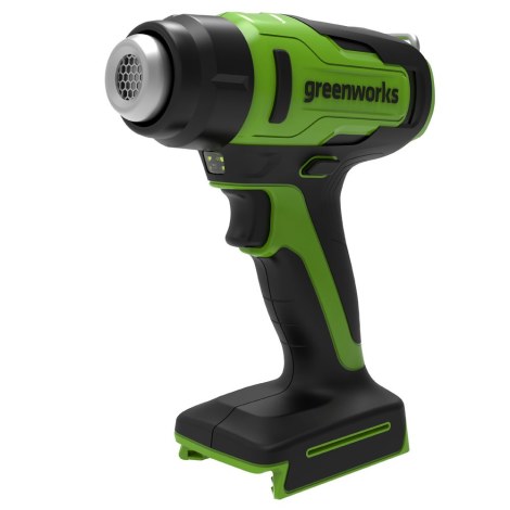 Kuumailmapuhallin Greenworks G24HG; 24 V (ilman akkua ja laturia)