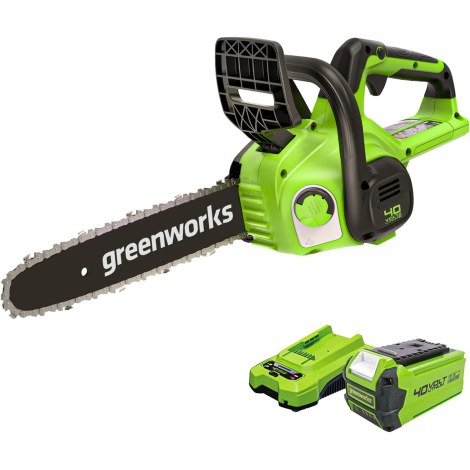 Ketjusaha Greenworks G40CS30IIK2; 40 V; 1x2,0 Ah; 30 cm nauha
