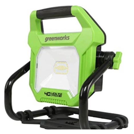 Valaisin Greenworks G40WL; 40 V (ilman akkua ja laturia)