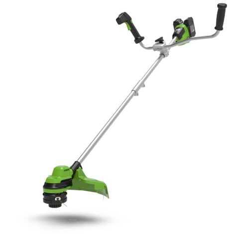 Ruohotrimmeri Greenworks GD24X2BCB; 2x24 V (ilman akkua ja laturia)