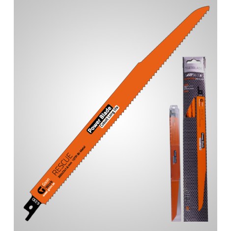 Puukkosahanterä GSON Tigerblade Rescue; 300x22x1,6 mm; 10 TPI; 5 kpl.