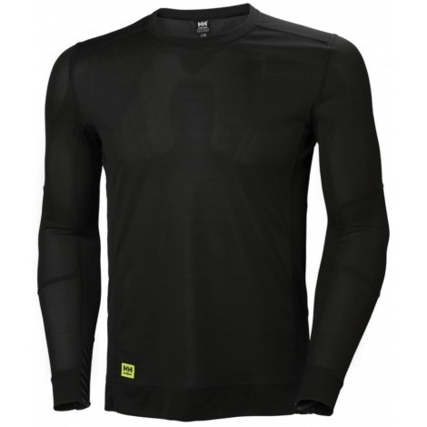 Aluspaita Helly Hansen Lifa Crewneck; XL; musta