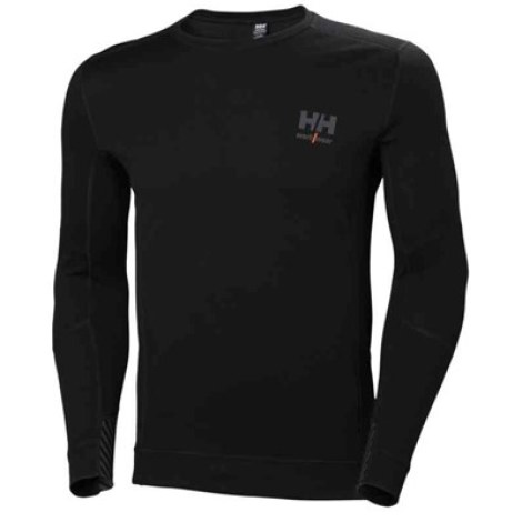 Aluspaita Helly Hansen Lifa Merino Crewneck; S; musta