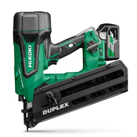 Akkukäyttöinen naulain Hikoki NR3675DDWRZ; 36 V; 2x2,5 Ah akku