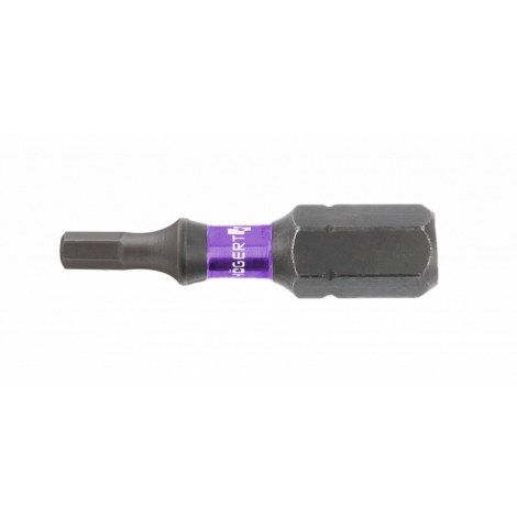 Kärkisarja iskevälle ruuvinvääntimelle Hogert HT1S146; H4; 1/4''; 25 mm; 5 kpl.