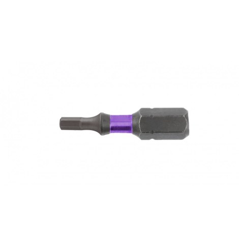 Kärkisarja iskevälle ruuvinvääntimelle Hogert HT1S147; H5; 1/4''; 25 mm; 5 kpl.