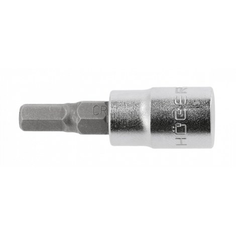 Hylsy päällä Hogert HT1S626; H6; 1/4''; 37 mm