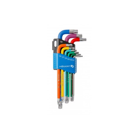 Kuusiokoloavain Hogert HT1W817; 9  kpl.