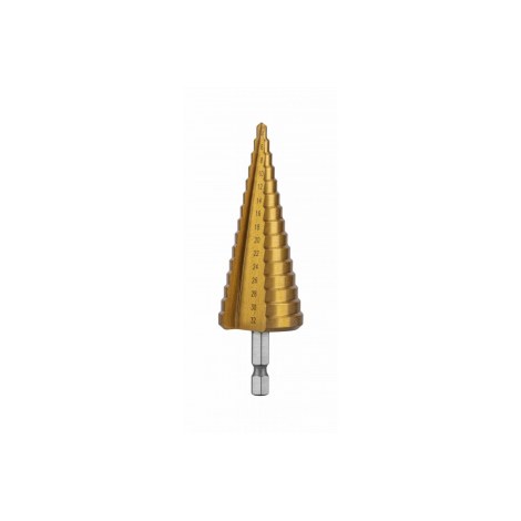 Porrasporanterä Hogert HT6D323; 1/4''; 4-32 mm