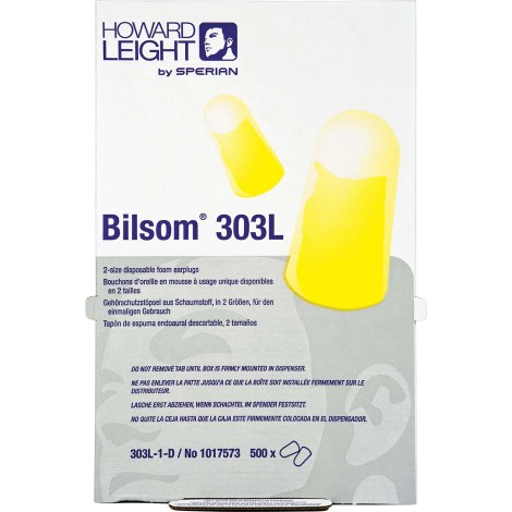 Korvatulpat HONEYWELL BILSOM 303L; 500 kpl.