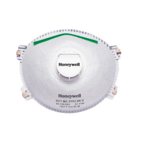 Hengityssuojain HONEYWELL 5211 P2D V; 2 kpl.