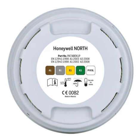 Yhdistetty suodatin Honeywell HPA7ABEK1P