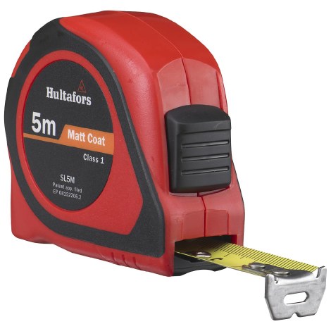 Rullamitta Hultafors SL5M; 19 mm; 5 m