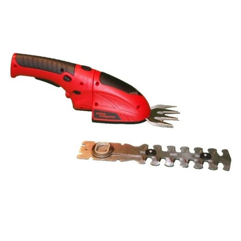 Akkupuutarhaleikkuri ja -ruohosakset -setti ; 11cm terä Ikra Mogatec GBS 3,6 V