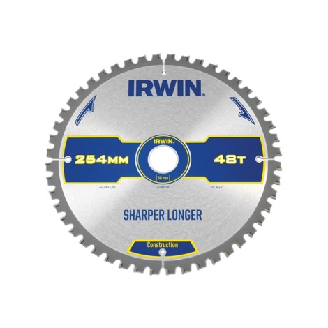 Katkaisuterä puulle Irwin; Ø254 mm