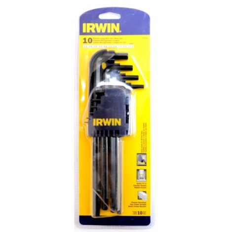 Kuusiokoloavain Irwin; trumpi; 1,5-10 mm; 10 kpl.