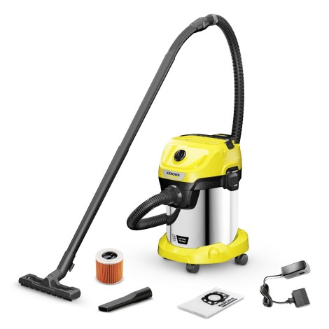 Pölynimuri Karcher WD 318 S Battery Set; 18 V; 1x5,0 Ah akku
