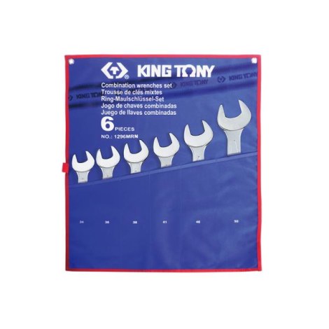 Yhdistelmäavainsarja King Tony 1296MRN; 6 kpl.