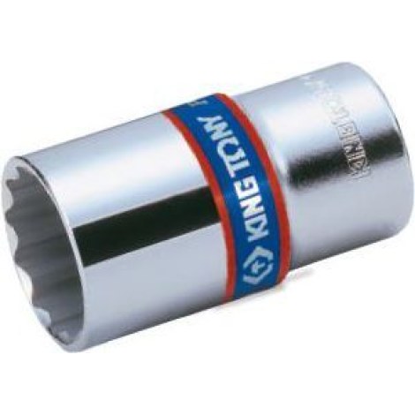 Kuusiohylsy King Tony 423033M; 1/2''; 33x77 mm