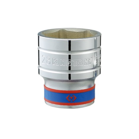Kuusiohylsy King Tony 433515MR; 1/2''; 15x38 mm