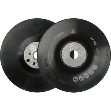 Hioma-alusta hiomapaperille Klingspor ST 358; 100 mm; M10