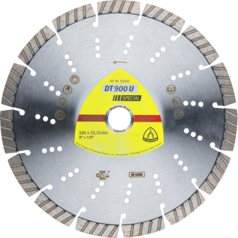 Timanttikatkaisulaikka Klingspor DT 900 U Special; 400x3,2x30,0 mm