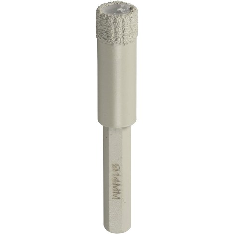Timanttikuivaporanterät Klingspor DB 600 F Supra; 12x40 mm