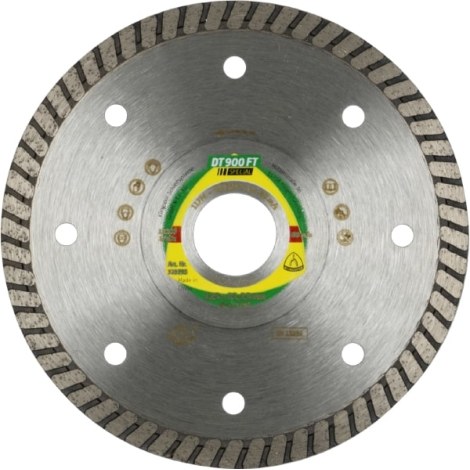 Timanttilevy märkäleikkaukseen Klingspor DT 900 FT Special; 230x2x22,23 mm