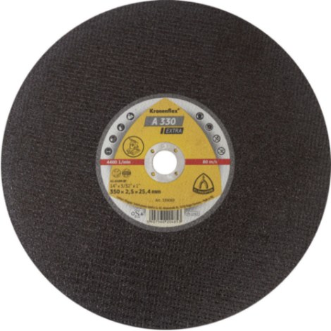 Hiova katkaisulaikka Klingspor 339069; 350x2,5 mm; 10 kpl.