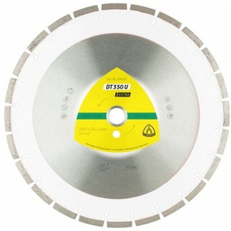 Timanttikatkaisulaikka Klingspor DT 350 U Extra; 400x25,4 mm