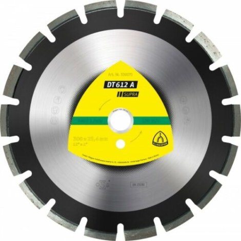 Timanttikatkaisulaikka Klingspor DT 612 A Supra; 400x25,4 mm