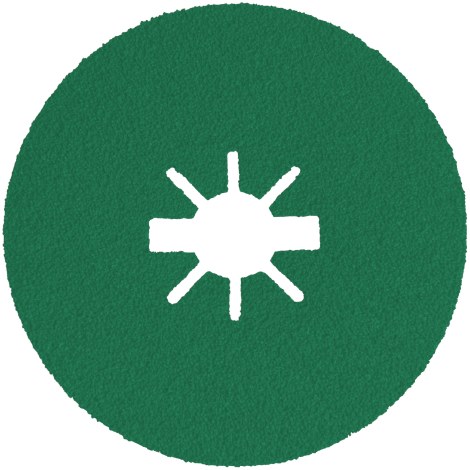 Hiomapaperi kulmahiomakoneelle Klingspor; FS 966 ACT; 115x22 mm; S/50 X-LOCK; K60; 25 kpl.