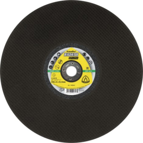 Hiova katkaisulaikka Klingspor A 624 SX Supra; 356x4 mm; 10 kpl.