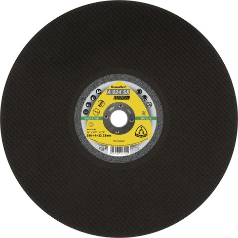 Hiova katkaisulaikka Klingspor A 924 SX SPECIAL; 356x4x22,23 mm; 10 kpl.
