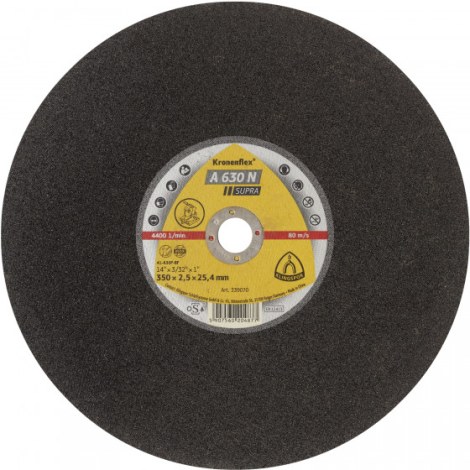 Hiova katkaisulaikka Klingspor A 630 N Supra; 300x2,5 mm; 10 kpl.