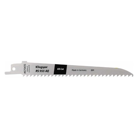 Puukkosahanterä Klingspor 670421; 230 mm; 5 kpl.