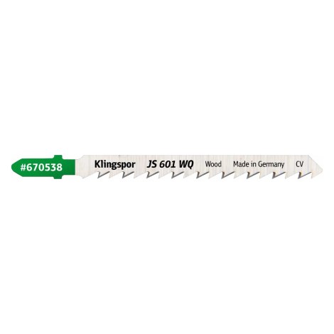 Pistosahanterä Klingspor 670542; 115 mm; 5 kpl.