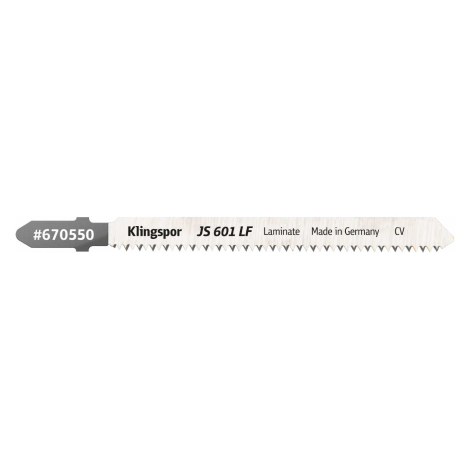 Pistosahanterä Klingspor 670550; 100 mm; 5 kpl.