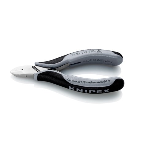 Leikkauspihdit Knipex 7722115ESD; 115 mm