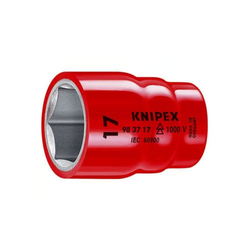 Kuusiohylsy Knipex 983716; 3/8''; 16x46 mm