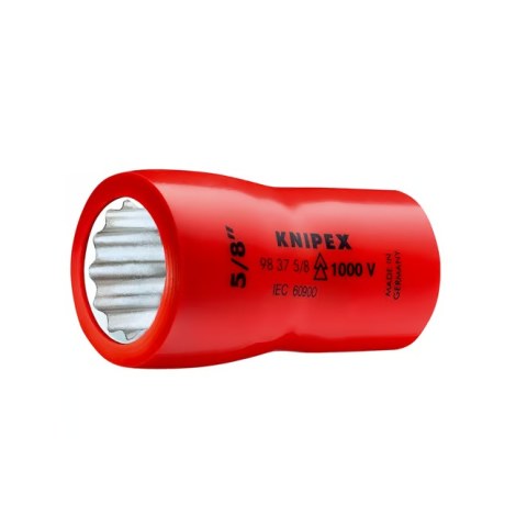 Kuusiohylsy Knipex 98379/16''; 3/8''; 9/16''; 47 mm