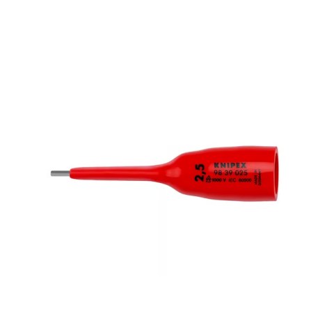Hylsy päällä Knipex 9839025; 3/8''; 2,5x92 mm
