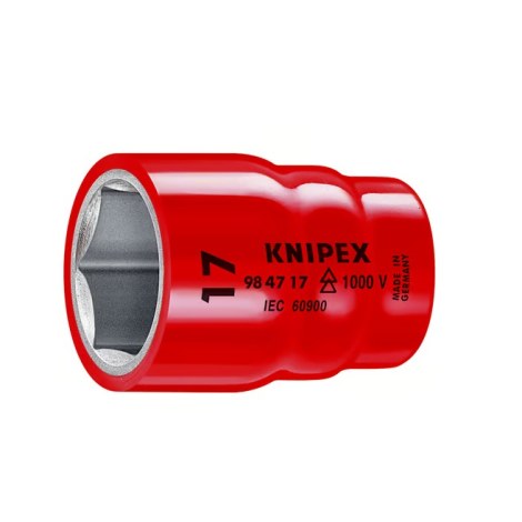 Kuusiohylsy Knipex 984717; 1/2''; 17x55 mm