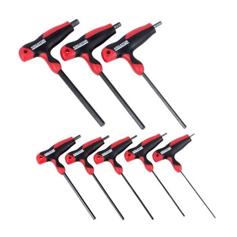 Yhdistelmäavainsarja Kreator KRT410007; HEX; 8 kpl.